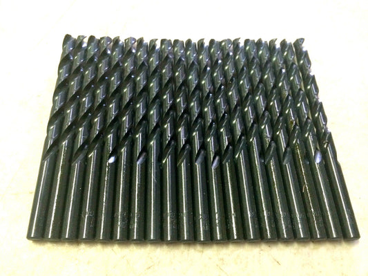 Cleveland Twist 1/4â€ Drill Bit Jobber Length High Speed Steel Drills 20 Pack