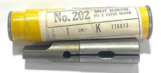 Cleveland Twist Letter K 2MT Split Sleeve Drill Driver USA Made