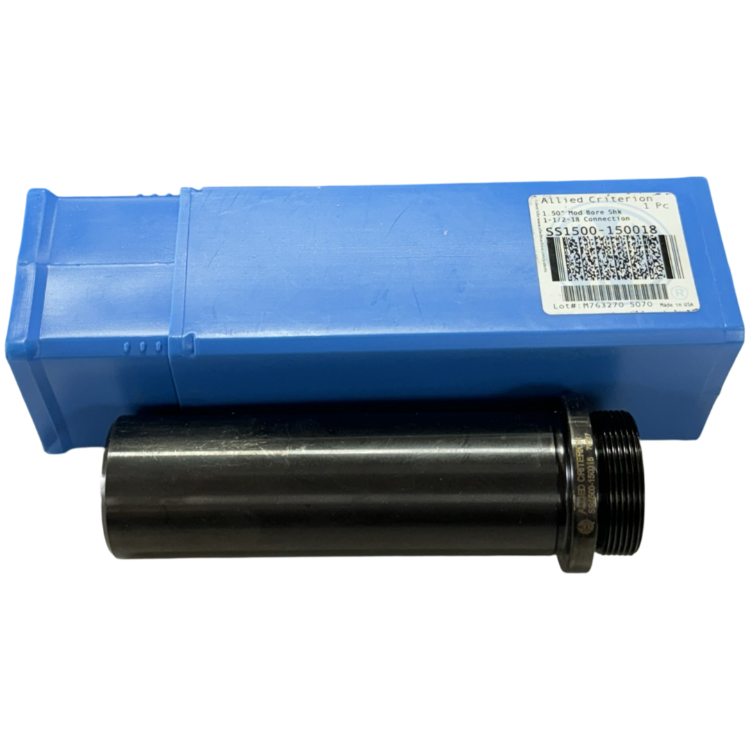 Criterion 1-1/2" Boring Head Straight Shank 1-1/2"-18 Threaded Mount