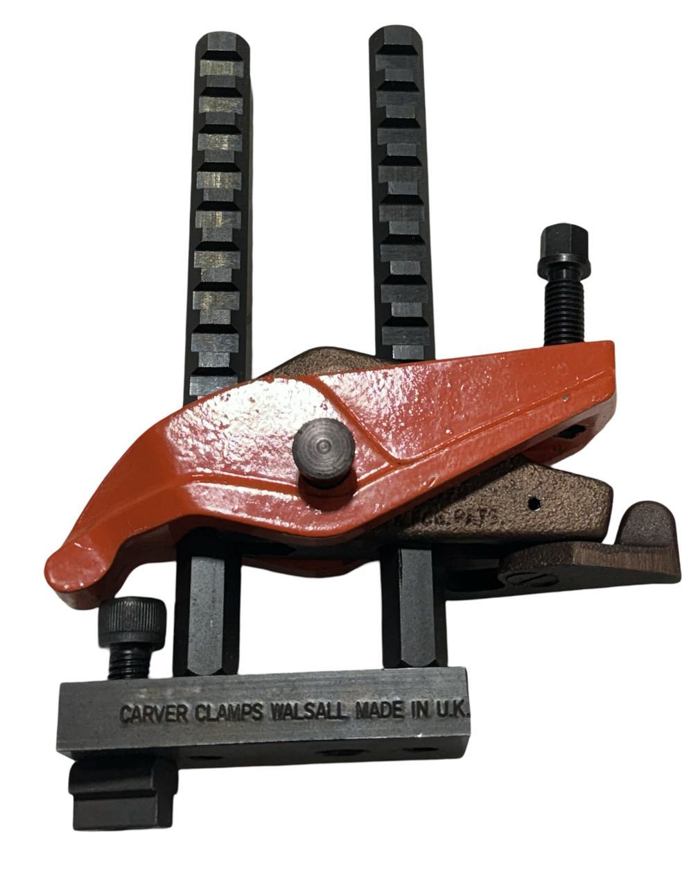 De-Sta-Co T-Slot Carver Clamp 5000lb Holding Force 1.44" Throat 8" Height
