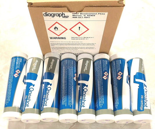 Diagraph MSP OneShot White Ink Cartridge GS-3 125ml 2700872