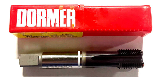 Dormer 7/8-14 HSS-E-PM Machine Tap High Performance TiAlN Coated White Ring 4FL