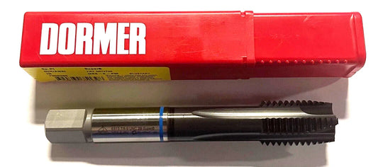 Dormer 7/8-9 HSS-E-PM Machine Tap Spiral Point Plug Blue Ring SuperB Coated 4FL