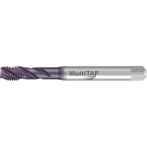EMUGE 1"-12 UNF HSSE Spiral Flute Tap TiCN Coating 4 Flute 2B 3B CU5393005052
