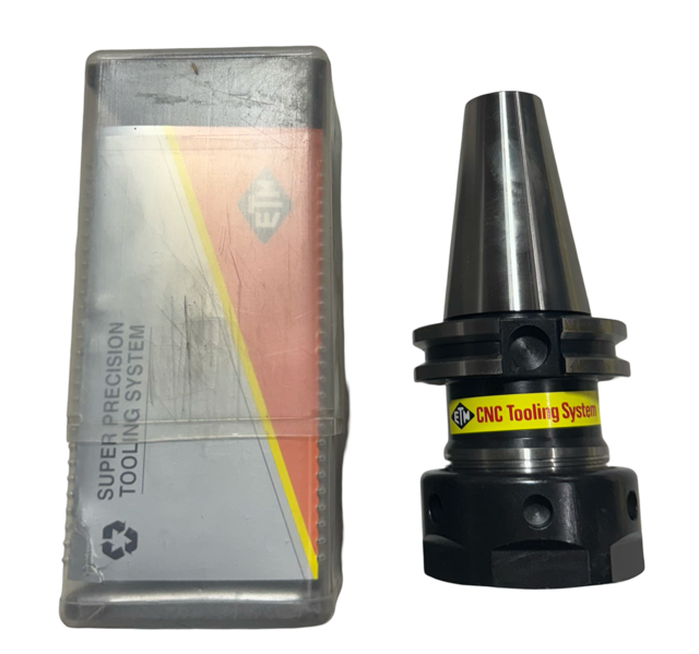 ETM CAT40 x TG100 x 3" V-Flange TG Collet Chuck
