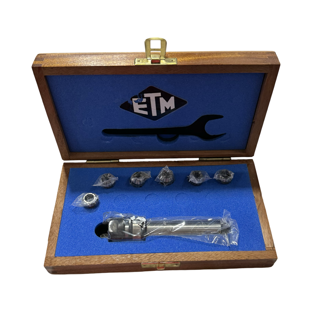 ETM ER16 3/4" Tapping Spring Collet Chuck System Kit