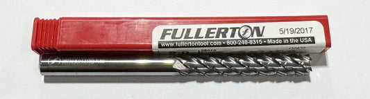 Fullerton 8mm Carbide Chip Breaker End Mill .50mm Radius 5 Flute USA