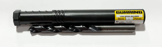 GUHRING 10.2mm Solid Carbide Drill FireX Coated 2 Flute 118° Point