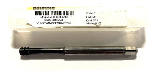 GUHRING M16 x 1.0 Solid Carbide Thread Forming Tap TiCN Coated 6HX DIN 371