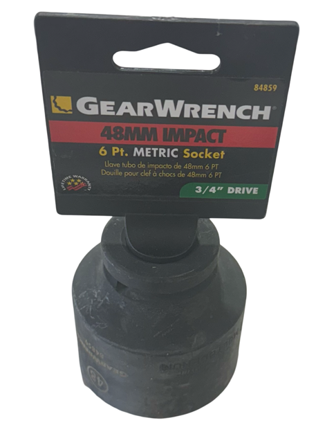 GearWrench 3/4" Drive 48mm Impact Socket 6 Point
