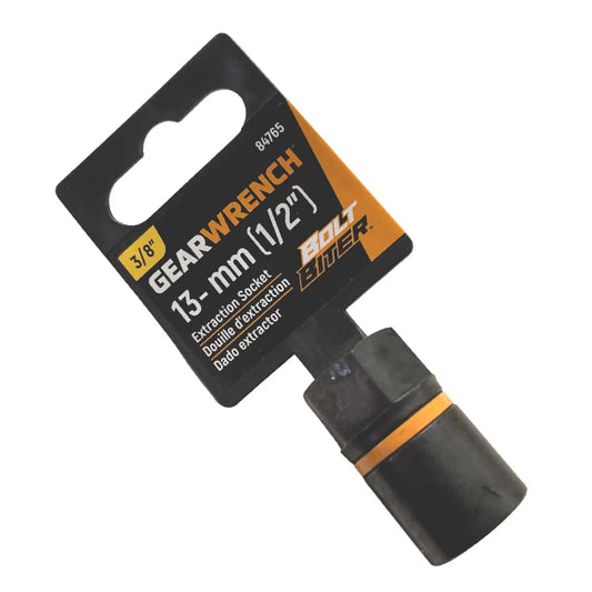 GearWrench 3/8" Drive Bolt Biter 13-mm (1/2") Impact Extraction Socket 84765