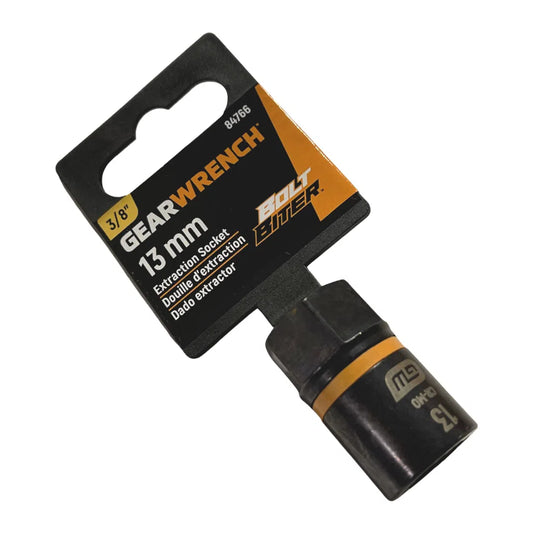 GearWrench 3/8" Drive Bolt Biter 13mm Impact Extraction Socket 84766