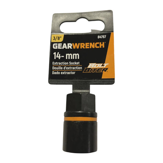 GearWrench 3/8" Drive Bolt Biter 14-mm Impact Extraction Socket 84767