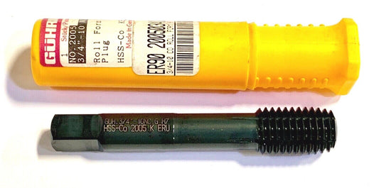 Guhring 3/4-10NC Cobalt Tap Thread Forming Plug Tap H7 Made In Germany