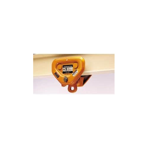 Harrington PT Push Trolley Flange Adjustability 3.23" to 6.02" 1-1/2-2 Ton