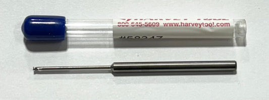 Havey Tool 3/64" Carbide End Mill 20xD 3FL USA Made