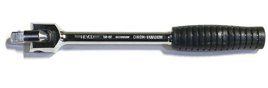 Heyco 1/2" Drive Swivel Handle Breaker Bar Ergo Grip Made In Germany