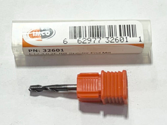 IMCO 3mm Carbide End Mill AlTiN Coated 2 Flute USA Made