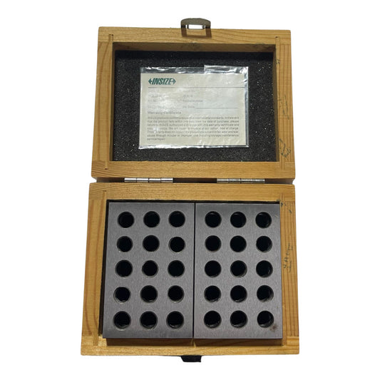 INSIZE 1-2-3 Block: +/- 0.0002″ Set of Two 6531-5