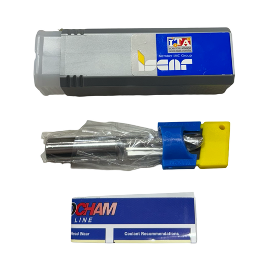 ISCAR Replaceable Tip Drill 15 to 15.9 mm Dia, 45 mm Max Depth