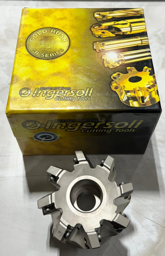 Ingersoll 4" GoldQuad Indexable Hi-Feed Face Mill 3003163