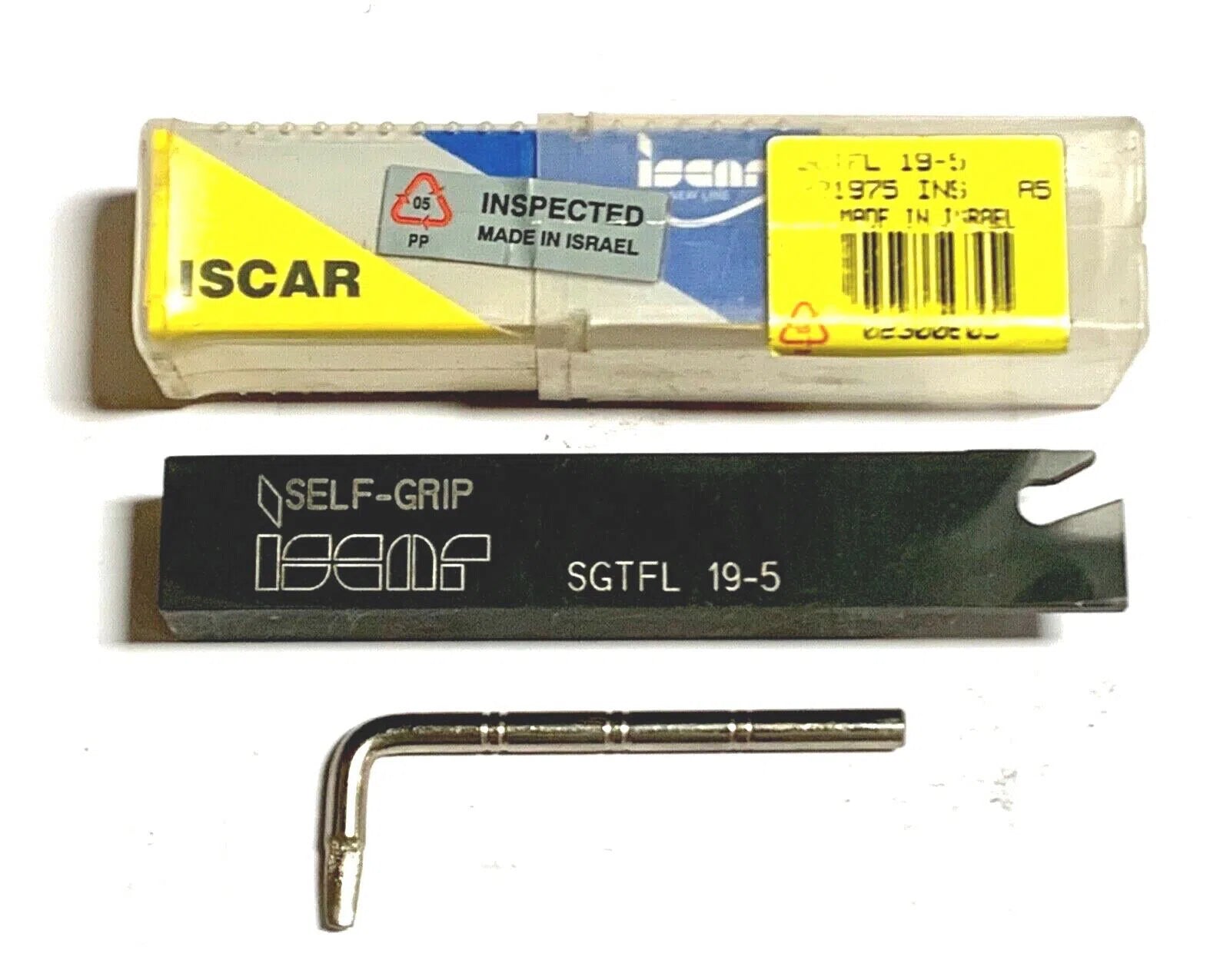 Iscar SGTFL 19-5 Indexable Turning Grooving Cut Off Self Grip Tool Holder