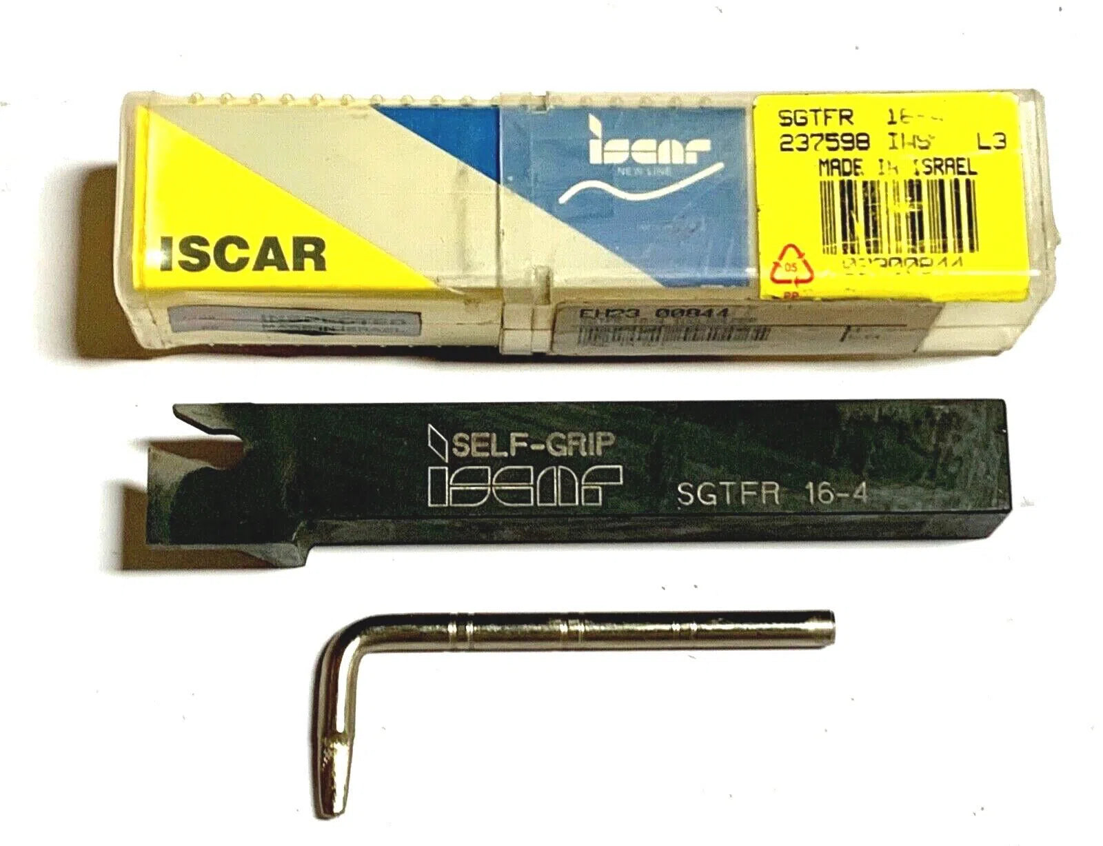 Iscar SGTFR 16-4 F-Cut Parting & Grooving Tool Holder Made In Israel