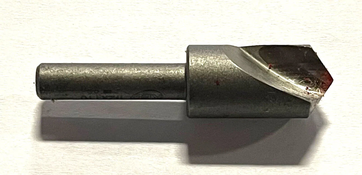 KEO 1/2" HSS Countersink 110° Single Flute 1/4" Shank USA Made 53121