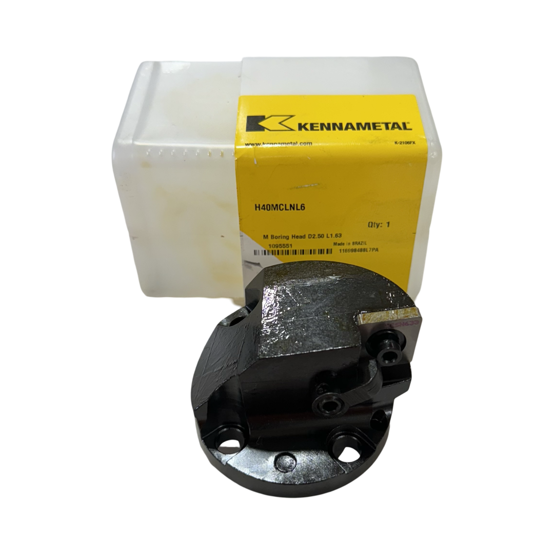 Kennametal Modular Boring Head: Left Hand, Size H40 Through Coolant, Series Kenloc