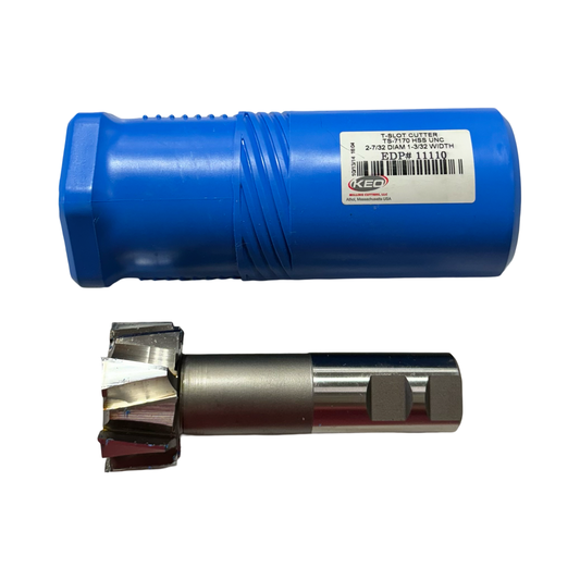 Keo HSS T-Slot Cutter 2-7/32" Diameter 1-3/32" Width 1-1/4" Shank 12 Teeth