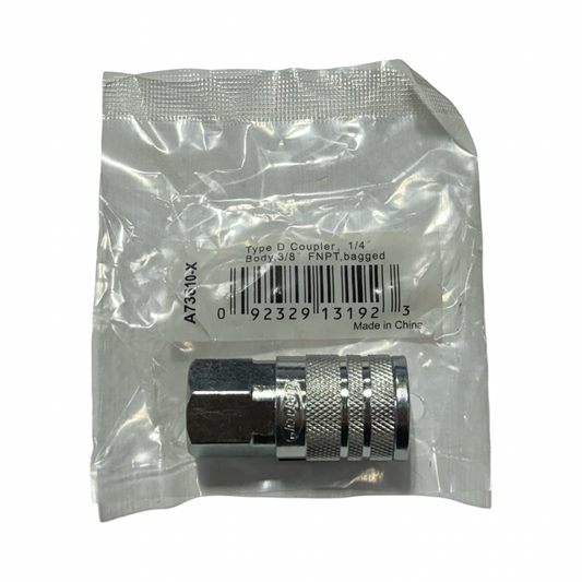 Legacy Type D Coupler 1/4" Body 3/8" FNPT