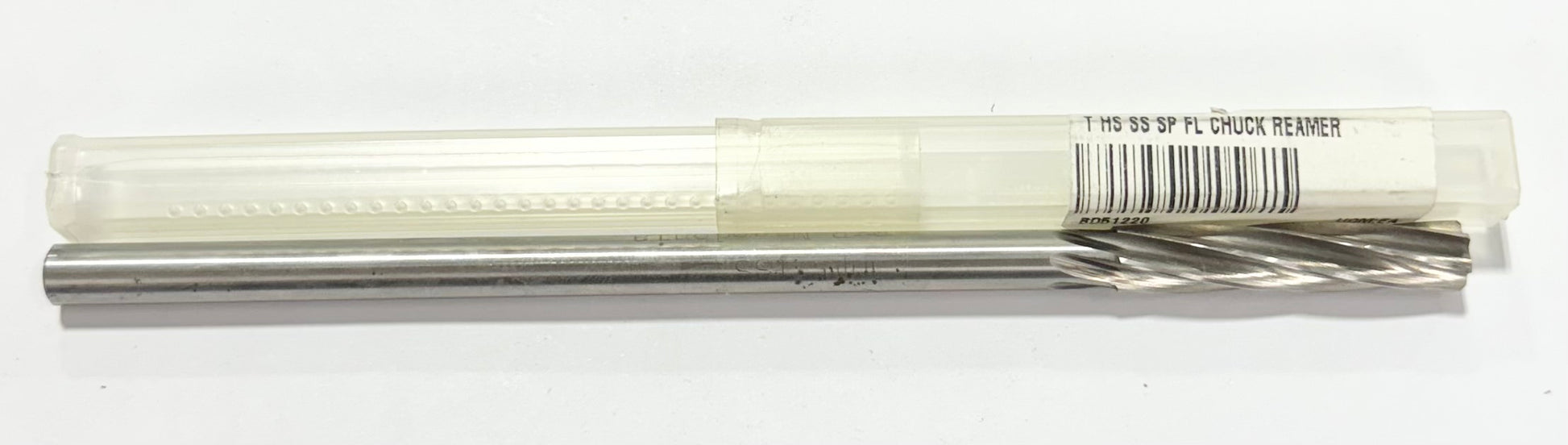 Letter T HSS Spiral Flute Chucking Reamer Straight Shank