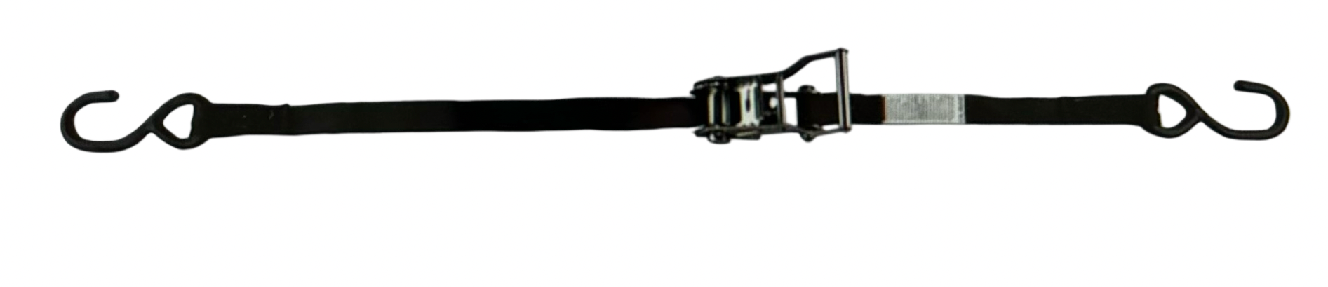 Lift-All Load Binder 1" x 10ft Open Hook Ratchet with Vinyl S-Hooks