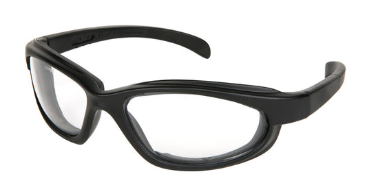 MCR Safety Pantera Black Frame, Clear AF Lens PN110AF