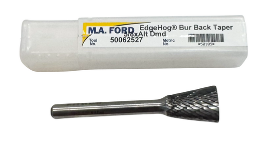 M.A. Ford 5/8" Carbide Burr SN-6 Back Taper Inverted Cone Double Cut