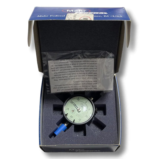 Mahr Dial Indicator .100" Total Range 0.0005" Graduation AGD 2 Style