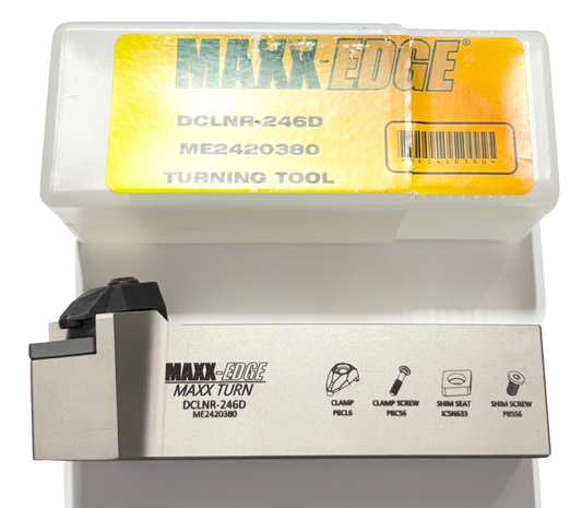 Maxx-Edge DCLNR-24-6D Indexable Turning Tool Holder
