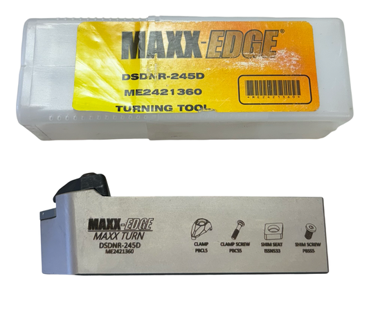 Maxx-Edge DSDNR-245D Indexable Turning Tool Holder
