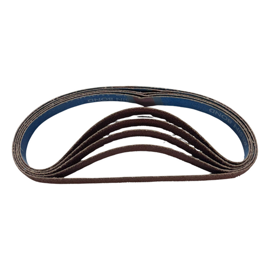 Merit 3/4" x 20-1/2" Abrasive Sanding Belt 40 Grit Ceramic 5 Pack