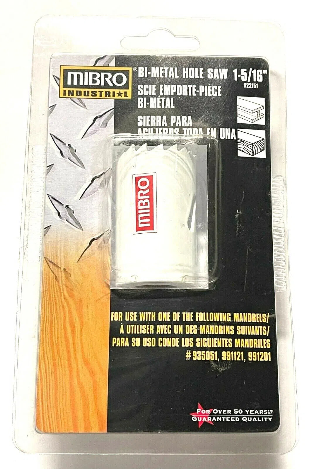 Mibro 1-5/16" Bi-Metal Hole Saw