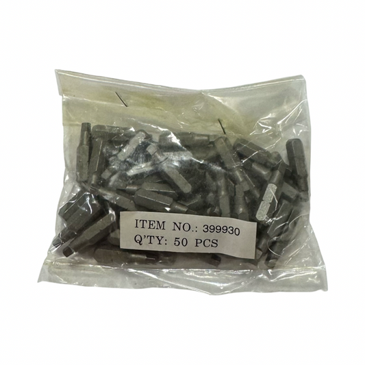 Mibro #2 Robertson 1" Square Recess Bits 50 Pack