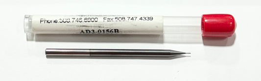 Micro Tool 1/64" Carbide Ball Nose End Mill 3FL Amorphous Diamond Coated