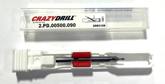 Mikron 0.50mm Solid Carbide Pilot Drill eXedur Coating USA Made
