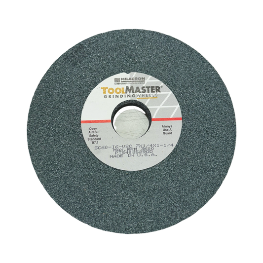 Milacron 7" x 1/4" x 1-1/4" Grinding Wheel 5C60-I6-VSC
