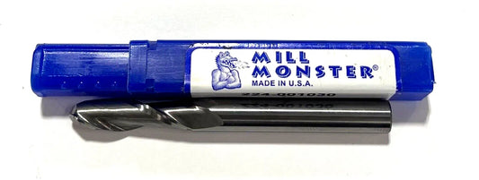 Mill Monster 5/16" Carbide Ball Nose End Mill Long Length 2 Flute 224-001030
