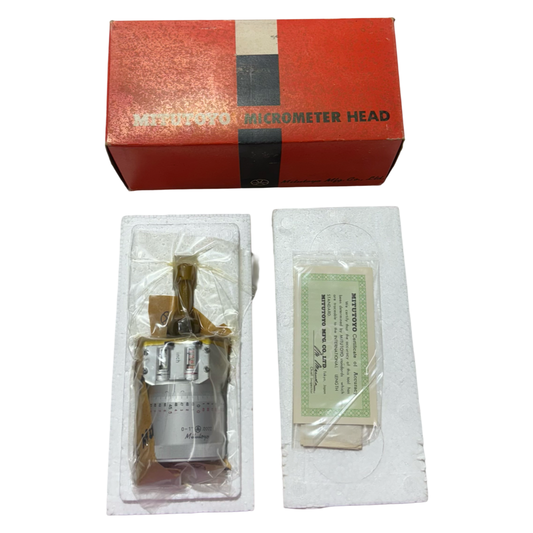 Mitutoyo 0-1A" Digit Micrometer Head with Dual Directional Counter