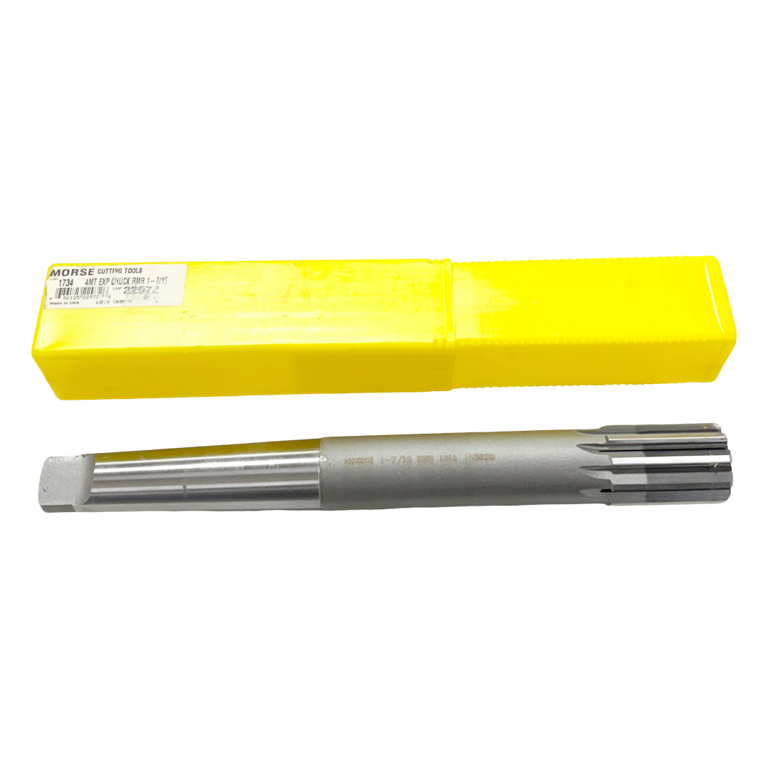 Morse 1-7/16" HSS Taper Shank Expansion Chucking Reamer 4MT USA Made