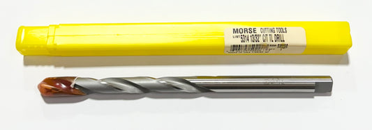 Morse 13/32" Carbide Tipped Drill Bit Taper Length USA Made