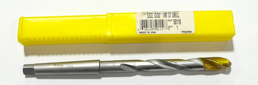 Morse 13/32" Carbide Tipped Taper Shank Drill Bit 1MT USA Made