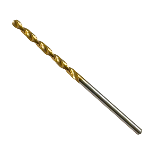 Morse #38 Cobalt Drill Bits Jobber Length Tin Coated Parabolic Flute 6 Pack